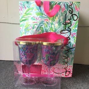 Lilly Pulitzer Sip Sip Cups (NWT)